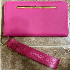 Steve Madden Pink Wallet/Wristlet